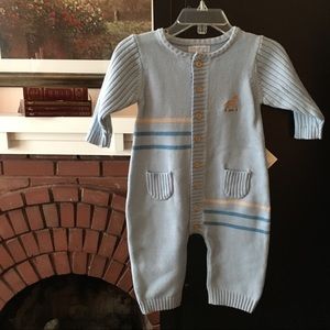 Infant Boys sweater romper